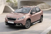 Peugeot 2008 2013–2019 Bočné nášľapy New Vision Grey (2 ks, hliník) fotografia 1