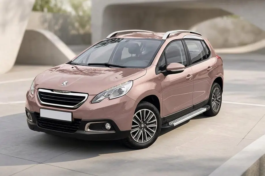 Peugeot 2008 2013–2019 Bočné nášľapy New Vision Grey (2 ks, hliník) Image
