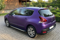 Peugeot 3008 2008–2016 Bočné nášľapy BlackLine (2 ks, hliník) fotografia 1