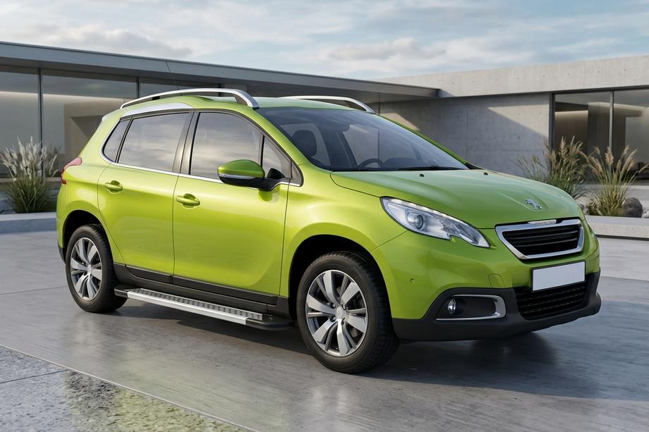 Peugeot 3008 2008–2016 Bočné nášľapy New Vision Grey (2 ks, hliník) 2008-2014 Image