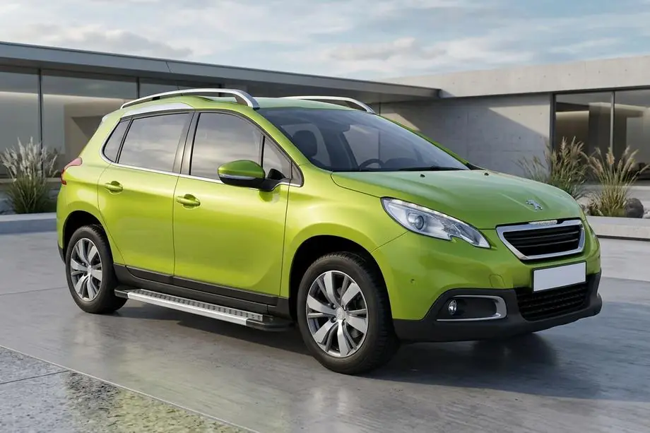 Peugeot 3008 2008–2016 Bočné nášľapy New Vision Grey (2 ks, hliník) Image