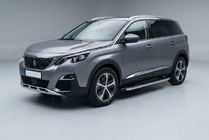 Peugeot 5008 2016–2023 Bočné nášľapy BlackLine (2 ks, hliník) fotografia 1
