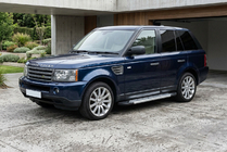 Range Rover Sport 2005–2013 Bočné nášľapy New Vision Grey (2 ks, hliník) fotografia 1