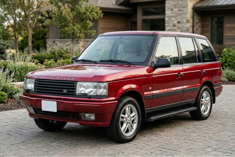 Range Rover II P38A 1997–2002 Bočné prahy Tayga Black (2 ks, hliník) Image