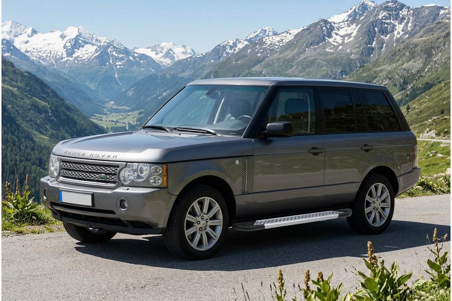Range Rover III L322 2002–2012 Bočné nášľapy New Vision Grey (2 ks, hliník) Image