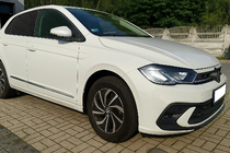 Volkswagen Polo 2017– Dverné lišty (4 ks, nerez) fotografia 1