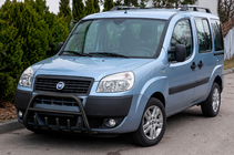 Fiat Doblo I 2005–2010 Predný ochranný rám WT004 Black (čierny) fotografia 1