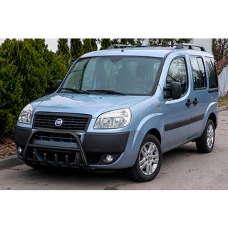 Predný ochranný rám WT004 Black (čierny) Fiat Doblo I 2005–2010 fotografia 1
