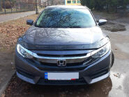 Honda Civic Sedan X 2016–2021 Deflektor kapoty (EuroCap) fotografia 5