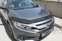 Honda Civic Sedan X 2016–2021 Deflektor kapoty (EuroCap) fotografia 4