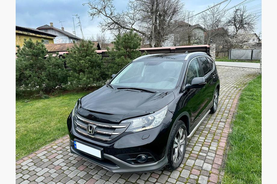 Honda CRV 2012–2016 Deflektor kapoty (EuroCap) Fotografia 2