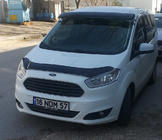 Ford Courier 2014–2023 Slnečná clona na čelné sklo (čierny lesk, 5 mm) fotografia 2