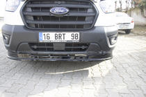 Ford Transit 2014– Predný lip spojler (2019+, ABS) fotografia 4