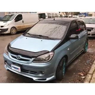 Deflektor kapoty 2006+ (EuroCap) Hyundai Getz 2002– fotografia 2