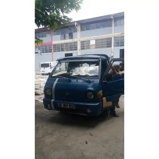 Slnečná clona na čelné sklo (čierny lesk, 5 mm) Hyundai H100 fotografia 3