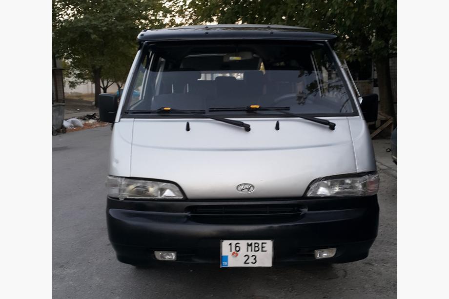 Hyundai H100 Slnečná clona na čelné sklo (čierny lesk, 5 mm) Fotografia 15