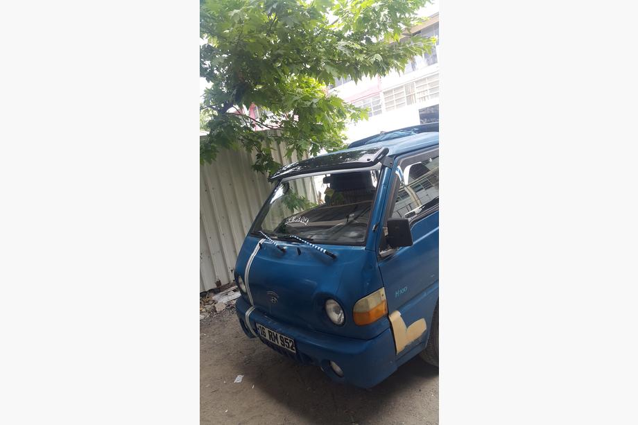 Hyundai H100 Slnečná clona na čelné sklo (čierny lesk, 5 mm) Fotografia 12