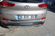 Hyundai Tucson TL 2016–2021 Difúzor zadného nárazníka EuroCap 2016-2018 (ABS) fotografia 13