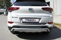 Hyundai Tucson TL 2016–2021 Difúzor zadného nárazníka EuroCap 2016-2018 (ABS) fotografia 5