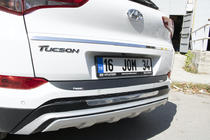 Hyundai Tucson TL 2016–2021 Difúzor zadného nárazníka EuroCap 2016-2018 (ABS) fotografia 7