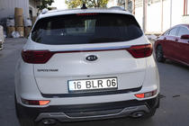 Kia Sportage 2015–2021 Zadný difúzor nárazníka EuroCap 2015-2018 (ABS) fotografia 7