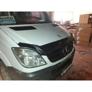 Deflektor na kapotu v karbónovom vzhľade 2006-2013 (EuroCap) Mercedes Sprinter W906 2006–2018 fotografia 4