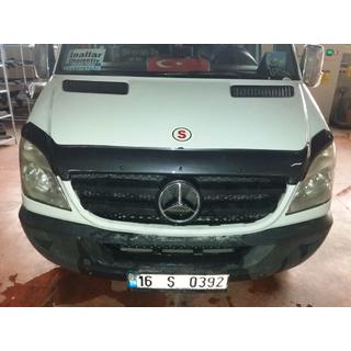 Deflektor na kapotu v karbónovom vzhľade 2006-2013 (EuroCap) Mercedes Sprinter W906 2006–2018 fotografia 3