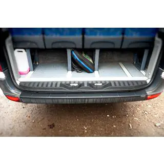 Lišta na zadný nárazník EuroCap (ABS) Mercedes Sprinter W907/W910 2018– fotografia 1