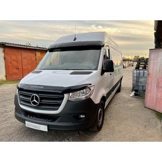 Slnečná clona na čelné sklo (čierny lesk, 5 mm) Mercedes Sprinter W907/W910 2018– fotografia 3