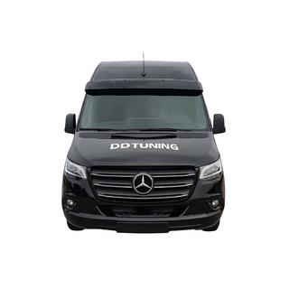 Slnečná clona na čelné sklo (čierny lesk, 5 mm) Mercedes Sprinter W907/W910 2018– fotografia 2