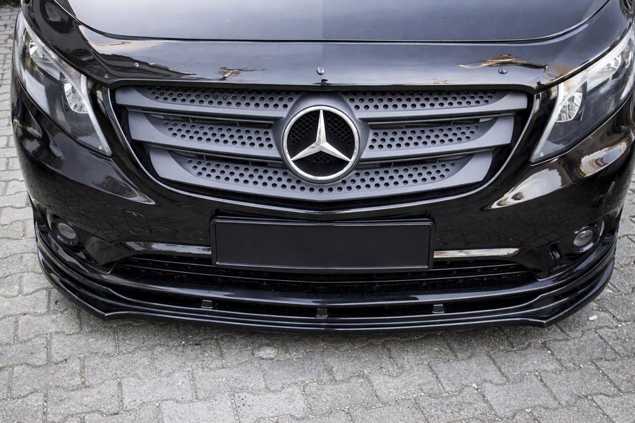 Mercedes Vito/V-trieda W447 2014– Predný lip spojler EuroCap (čierny) Image