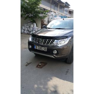 Deflektor kapoty (2015-2019, EuroCap) Mitsubishi L200 2015–2024 fotografia 4