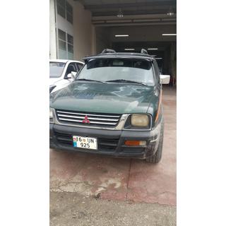 Slnečná clona na čelné sklo (čierny lesk, 5 mm) Mitsubishi L200 1996–2006 fotografia 3