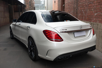 Mercedes C-class W205 2014–2021 Body kit sada s kompletným zadným nárazníkom (AMG C63-designs 2014-2018) fotografia 4
