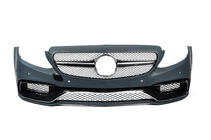 Mercedes C-class W205 2014–2021 Body kit sada s kompletným zadným nárazníkom (AMG C63-designs 2014-2018) fotografia 6