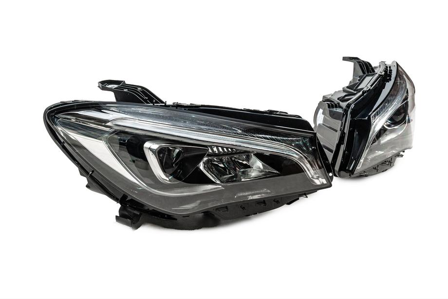 Mercedes CLA C117 2013–2019 Predné svetlomety s LED (2 ks) Fotografia 5