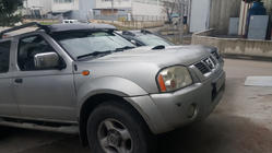 Nissan NP300 1999–2015 Slnečná clona na čelné sklo (čierny lesk, 5 mm) fotografia 8