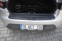 Renault Clio IV 2012–2019 Lišta na zadný nárazník EuroCap (ABS) fotografia 4