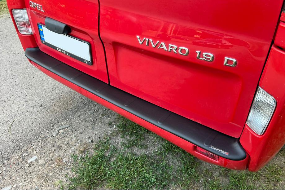 Opel Vivaro 2001–2015 Lišta na zadný nárazník EuroCap (ABS) Image