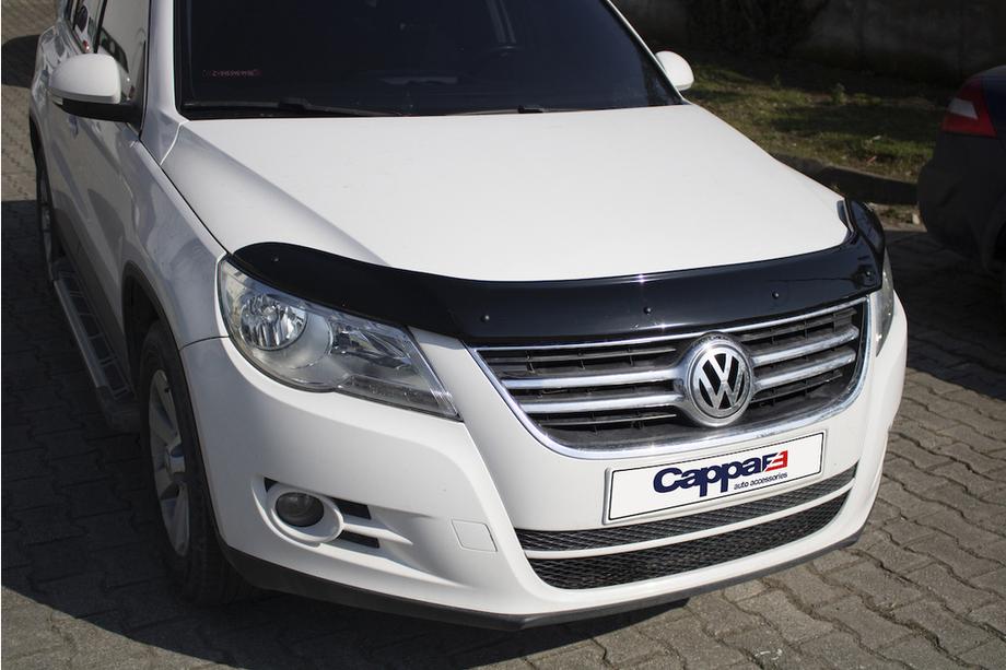 Volkswagen Tiguan 2007–2016 Deflektor kapoty (EuroCap) Fotografia 7