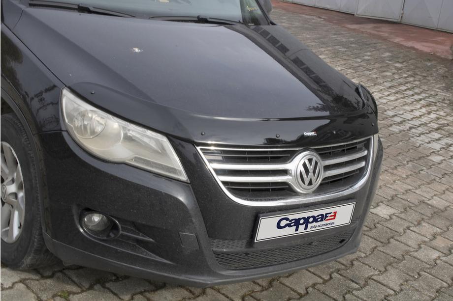Volkswagen Tiguan 2007–2016 Deflektor kapoty (EuroCap) Fotografia 5
