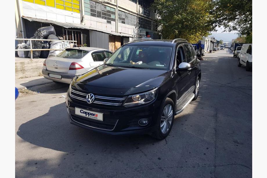 Volkswagen Tiguan 2007–2016 Deflektor kapoty (EuroCap) Fotografia 10