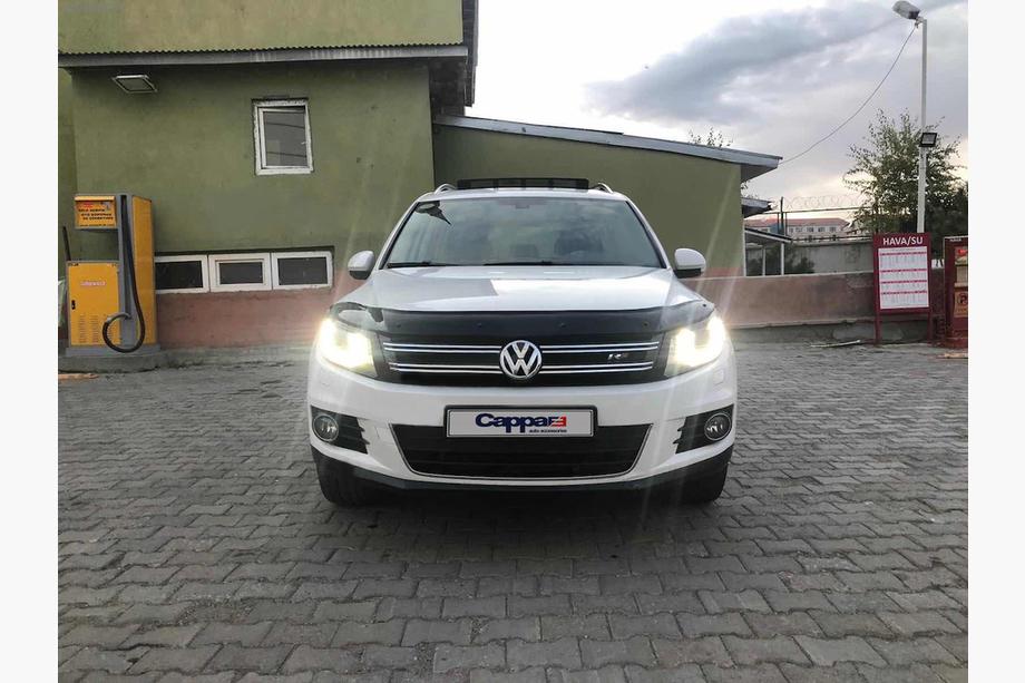 Volkswagen Tiguan 2007–2016 Deflektor kapoty (EuroCap) Fotografia 11