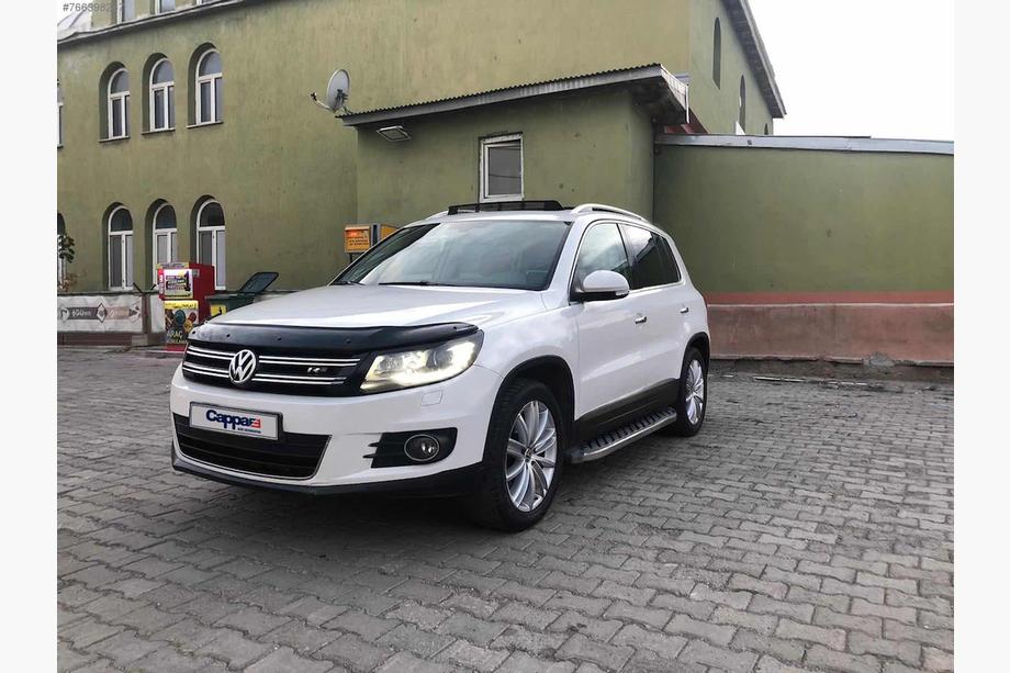 Volkswagen Tiguan 2007–2016 Deflektor kapoty (EuroCap) Fotografia 12