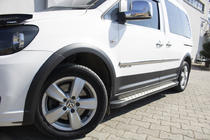 Volkswagen Caddy 2015–2020 Sada líšt a rozširovačov blatníkov 2 dvere, krátky rázvor fotografia 13