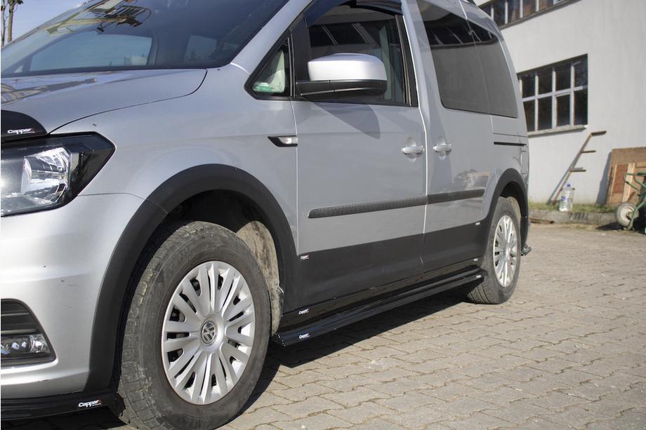 Volkswagen Caddy 2015–2020 Sada líšt a rozširovačov blatníkov 2 dvere, dlhy rázvor Fotografia 46
