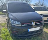 Volkswagen Caddy 2015–2020 Predný lip spojler nárazníka (ABS) fotografia 8