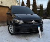 Volkswagen Caddy 2015–2020 Predný lip spojler nárazníka (ABS) fotografia 7