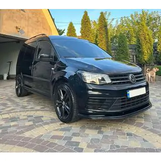 Predný lip spojler nárazníka (ABS) Volkswagen Caddy 2015–2020 fotografia 4