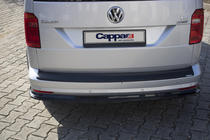 Volkswagen Caddy 2015–2020 Zadný difúzorový lip (ABS) fotografia 6